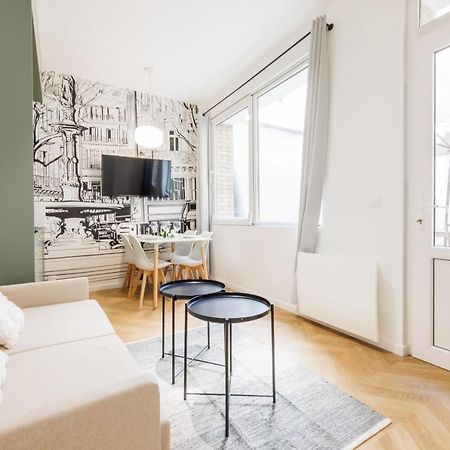 Appartement Moderne 1Br-4P - Guy Moquet Parijs Buitenkant foto