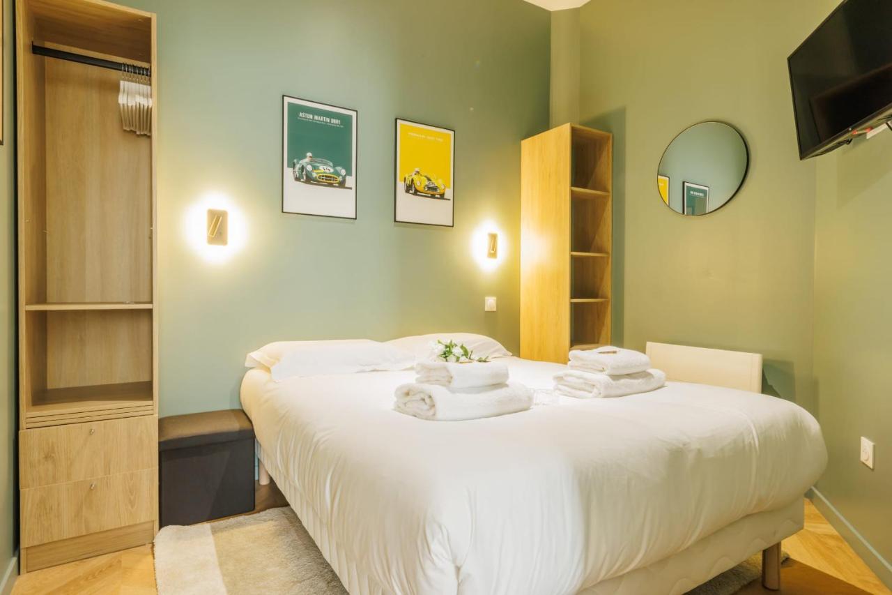 Appartement Moderne 1Br-4P - Guy Moquet Parijs Buitenkant foto