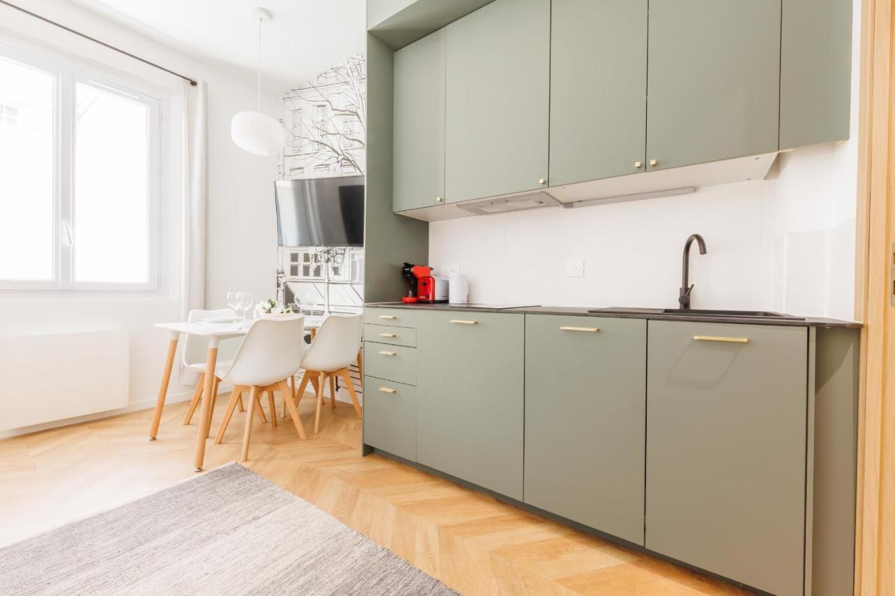 Appartement Moderne 1Br-4P - Guy Moquet Parijs Buitenkant foto
