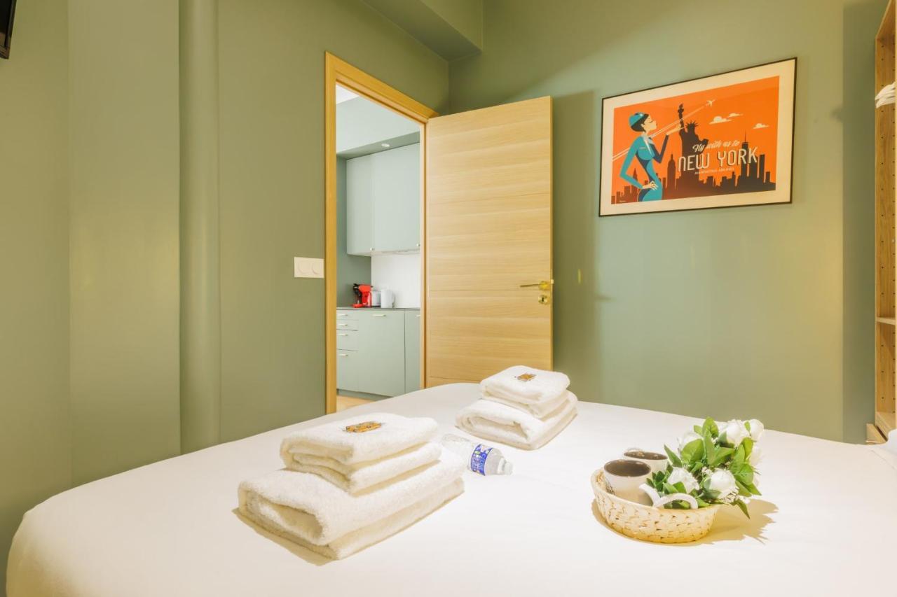 Appartement Moderne 1Br-4P - Guy Moquet Parijs Buitenkant foto